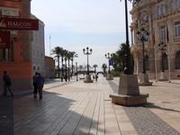 Cartagena Promenade zum Hafen